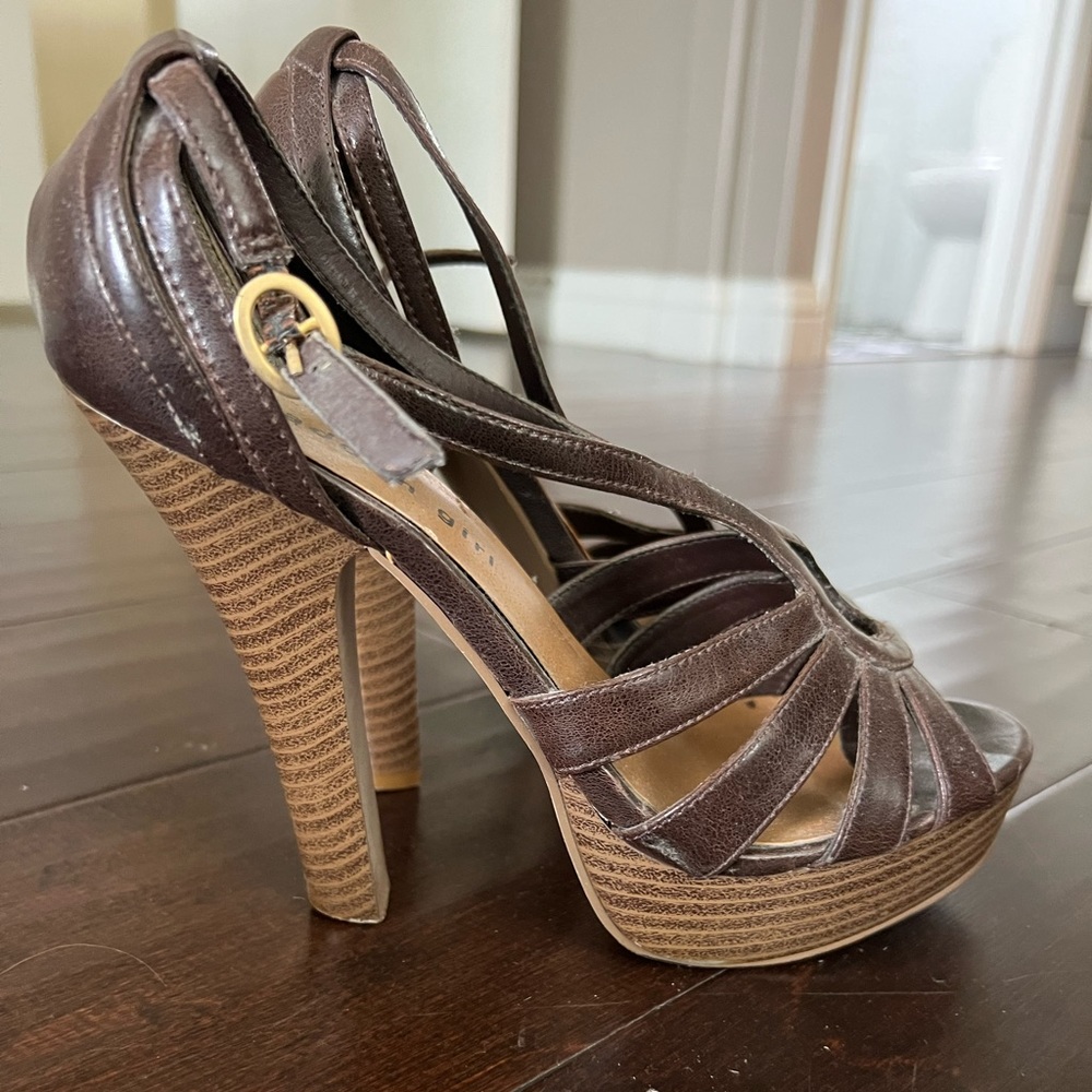Madden Girl Brown Heels